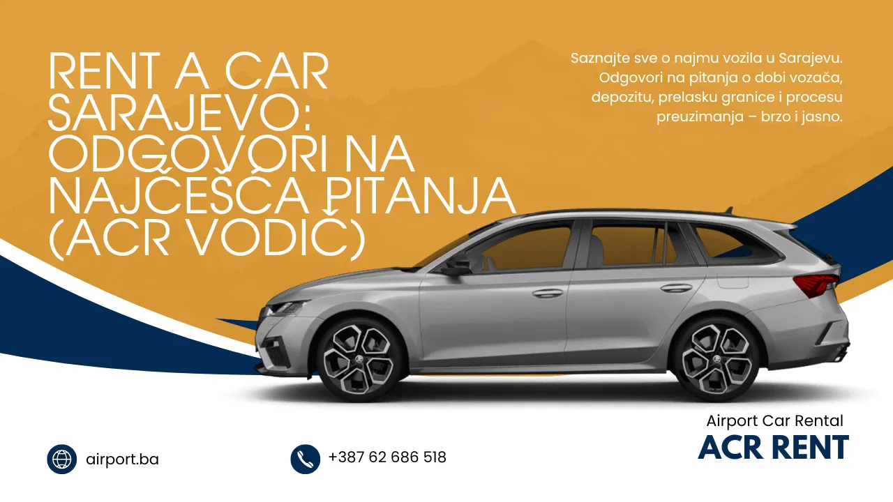 Rent a Car Sarajevo: Cesta Pitanja ACR